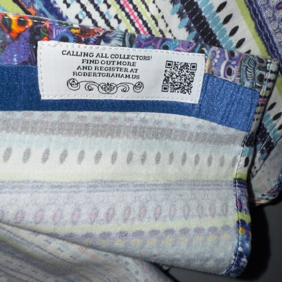 Robert Graham Men's Multicolor Long Sleeve Shirt – Size XL - Picture 9 of 16